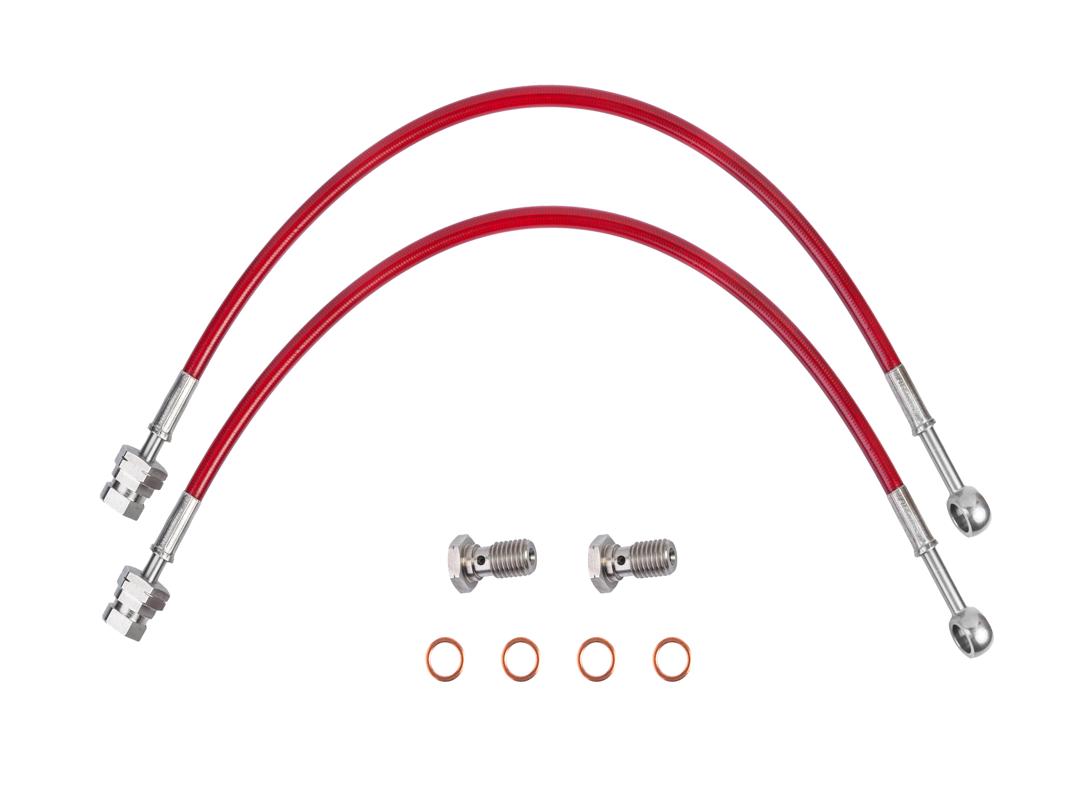 Тормозные армированные шланги HARDi задние Geely Monjaro