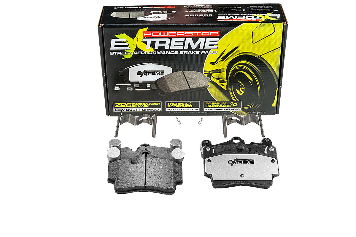 Задние керамические колодки Extreme Street Performance Z26 для Audi Q7 (4L), Porsche Cayenne (9PA), Volkswagen Touareg