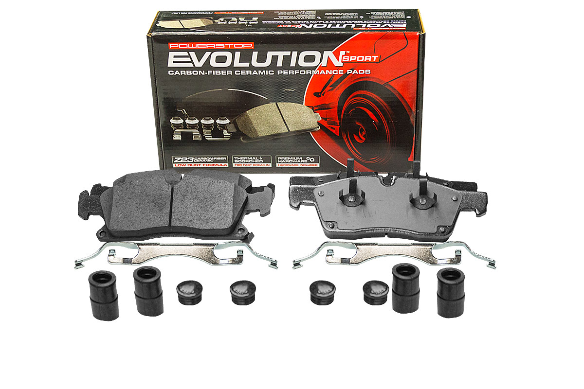 Передние керамические колодки Evolution Sport Z23 для Jeep Grand Cherokee IV