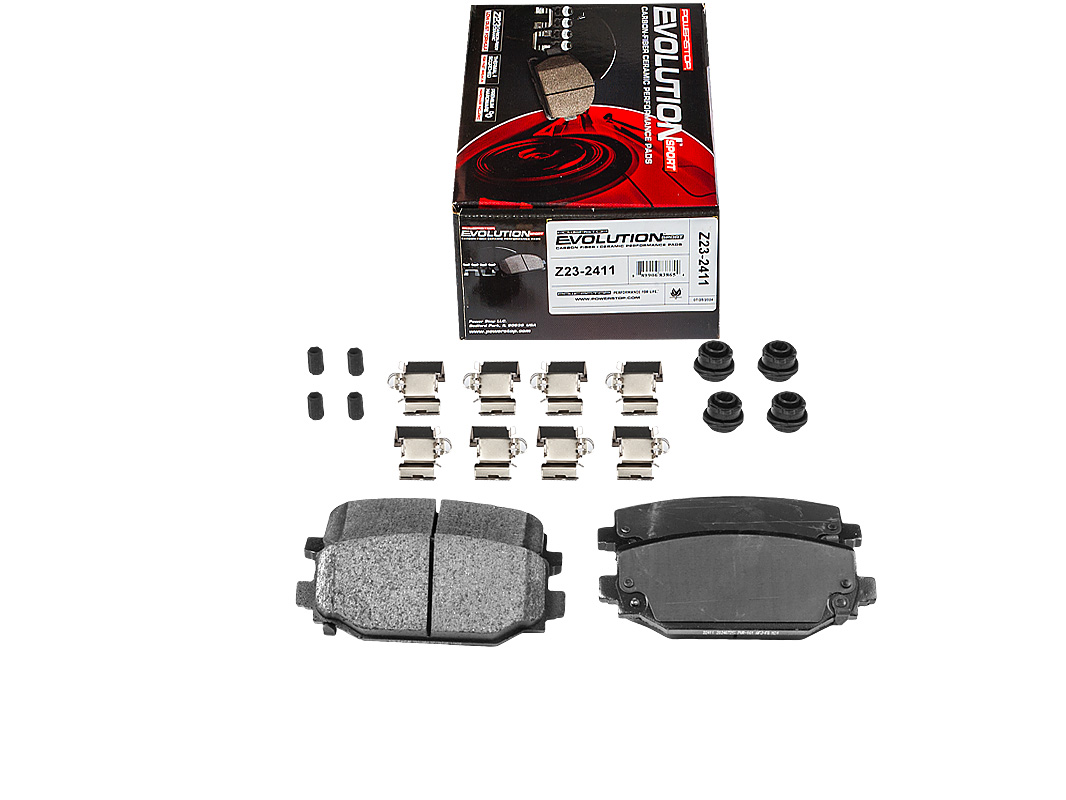 Задние керамические колодки Evolution Sport Z23 для Jeep Grand Cherokee