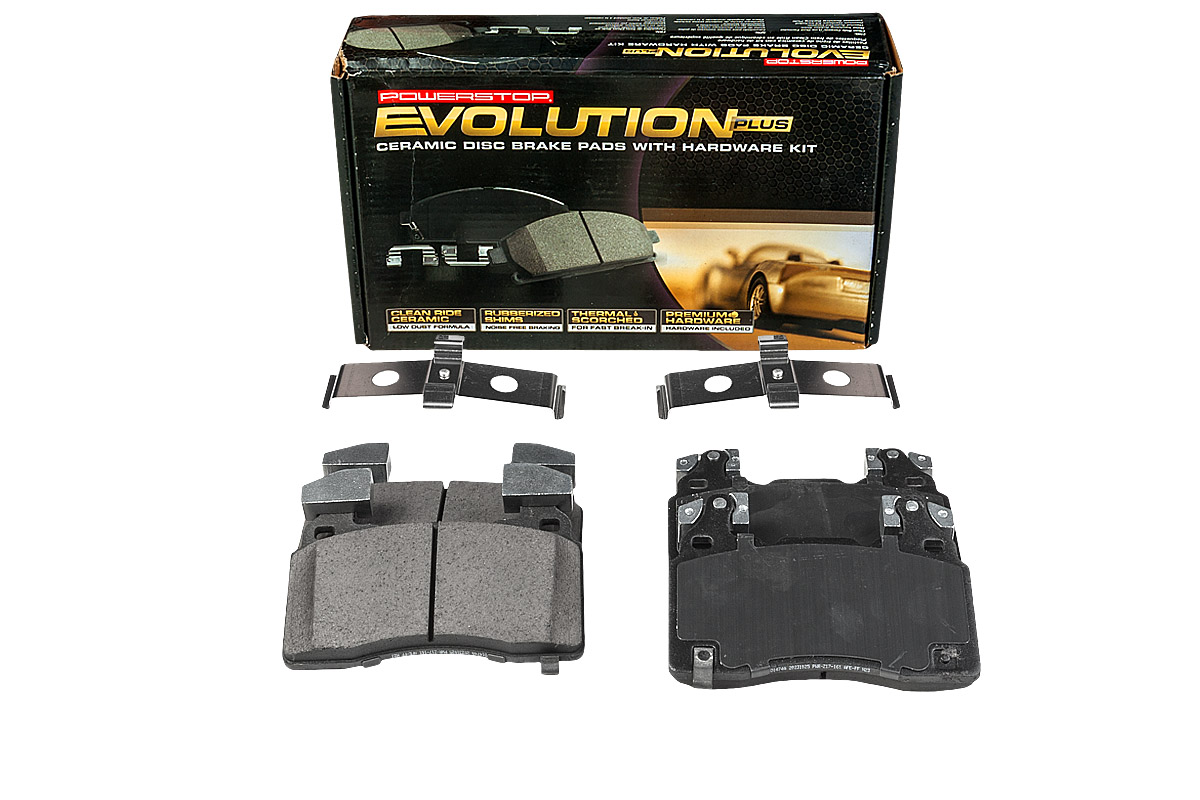 Передние керамические колодки Evolution PLUS Z17 для Cadillac CT6, CTS, Chevrolet Camaro, Opel Insignia, Tesla Model S