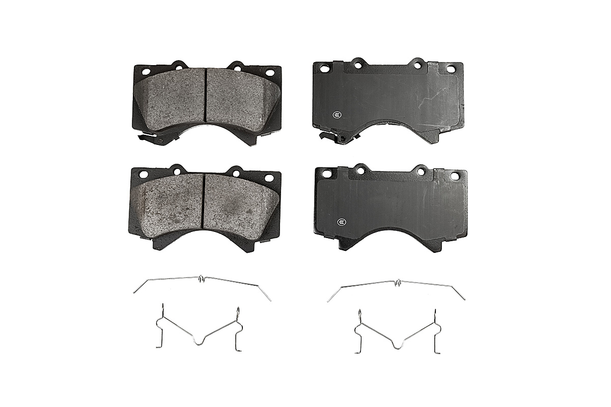 Передние керамические колодки Evolution PLUS Z17 для Lexus LX III, Toyota Land Cruiser 200, Land Cruiser Prado 150, Sequoia II, Tundra II