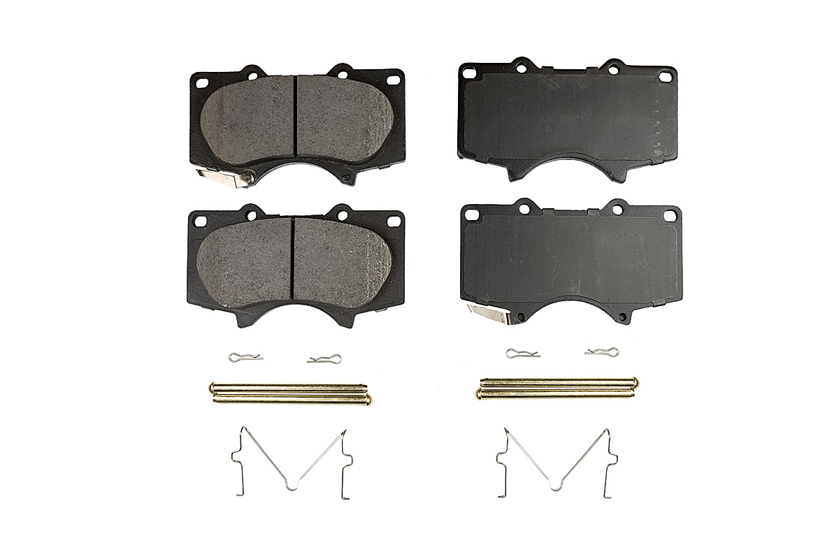 Передние керамические колодки Evolution PLUS Z17 для Lexus GX II, LX III, Toyota Hilux VIII, Land Cruiser 200, Land Cruiser Prado 150