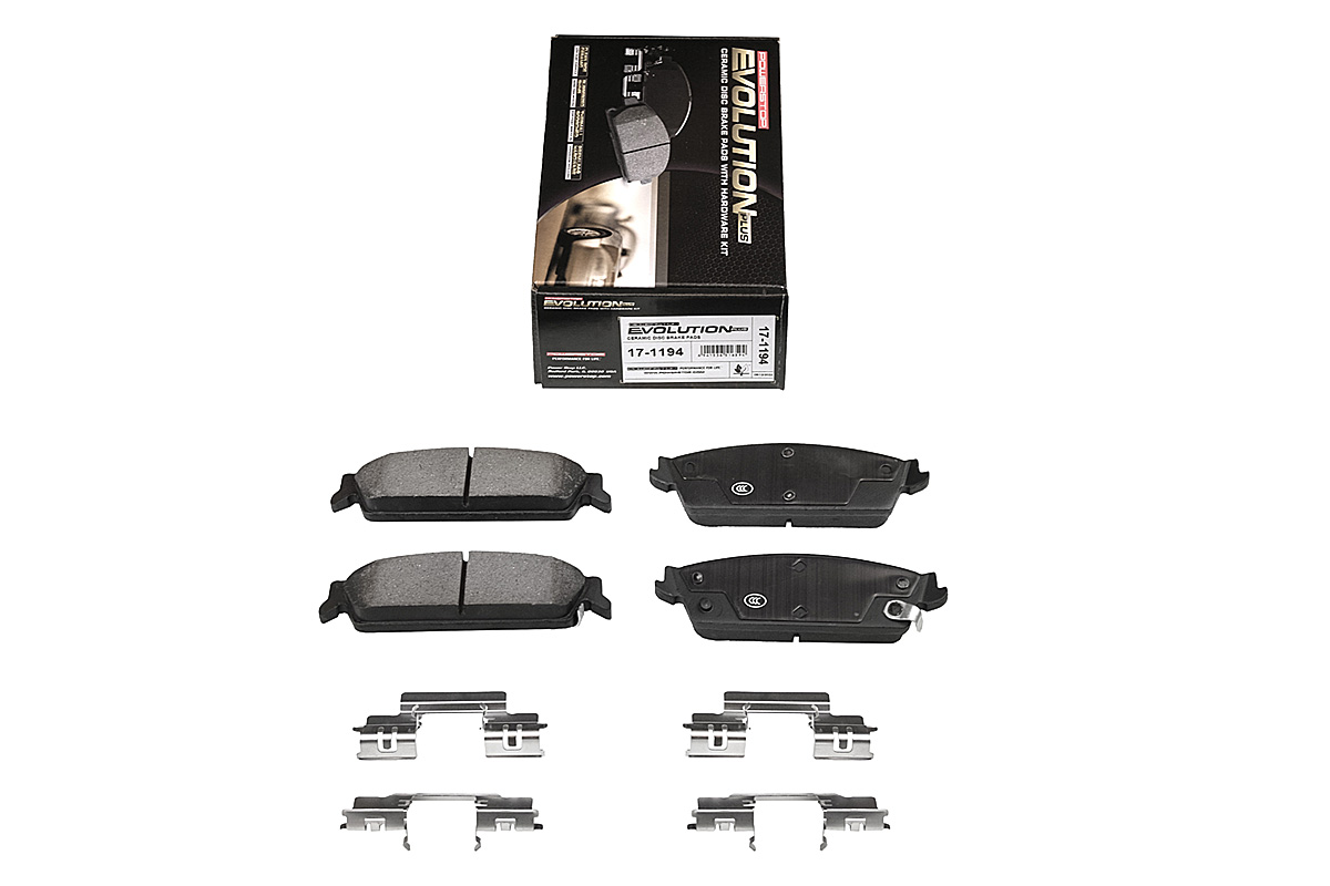 Задние керамические колодки Evolution PLUS Z17 для Cadillac Escalade III, Chevrolet Tahoe III