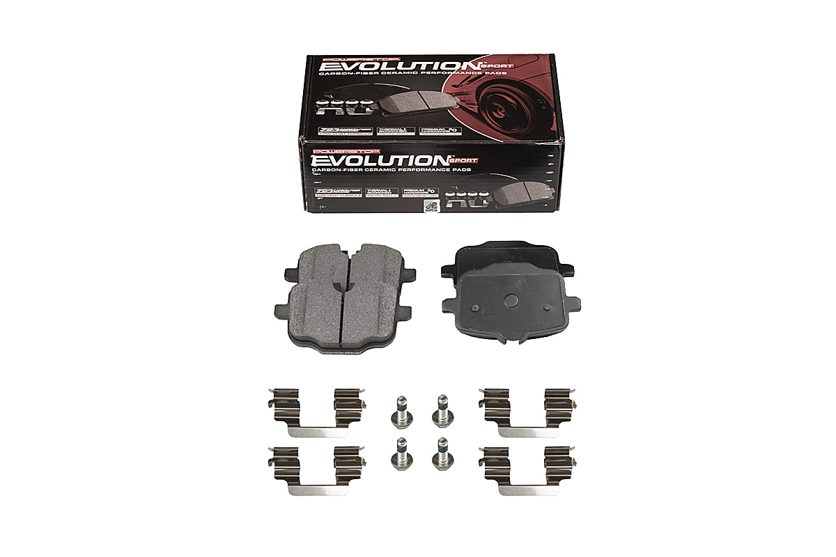 Задние керамические колодки Evolution Sport Z23 для BMW 5 (G30/G31), 7 (G11/G12), X3 (G01), X4 (G02)