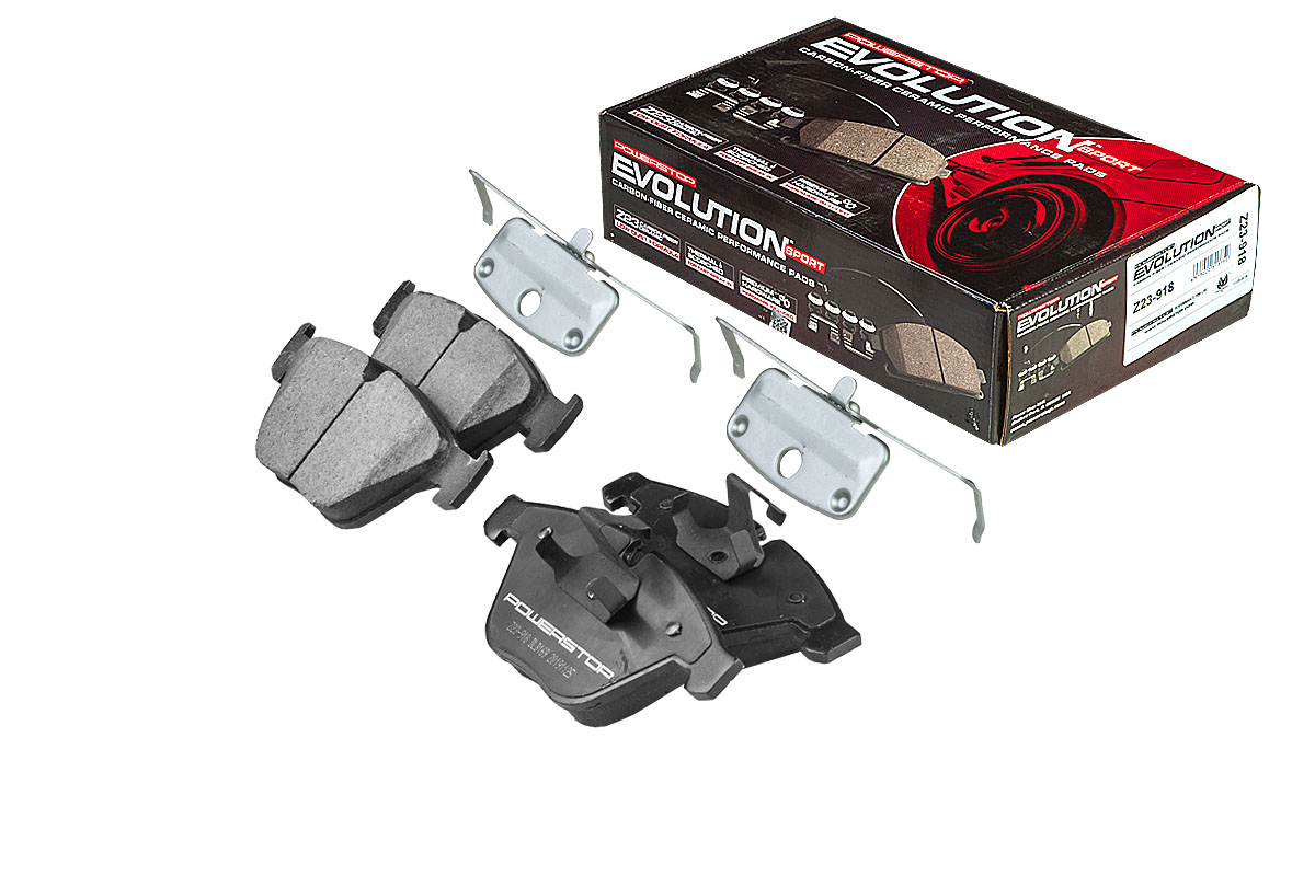 Передние керамические колодки Evolution Sport Z23 для BMW 5 (E60/E61), 6 (E63/E64), 7 (E65, E66)