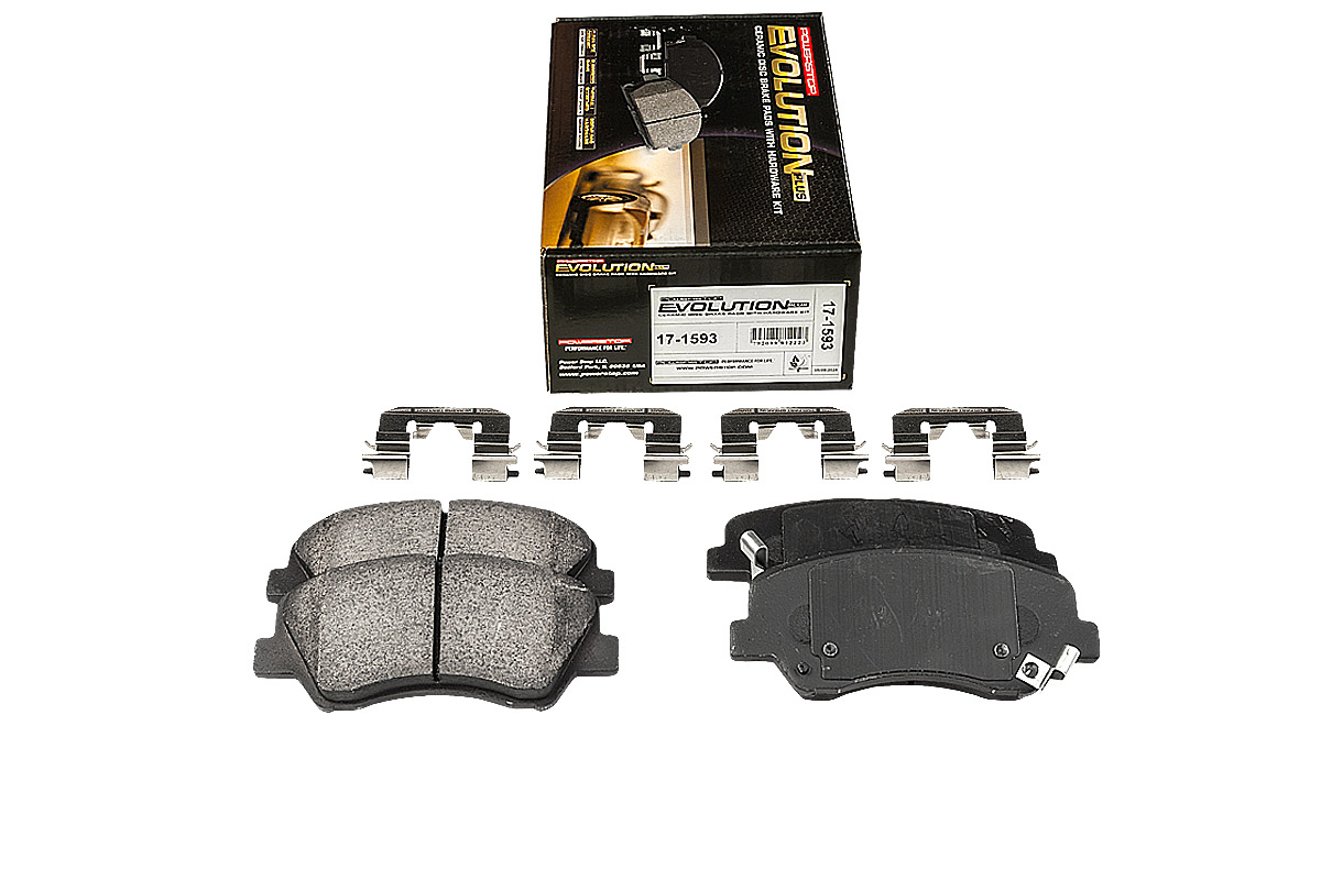 Передние керамические колодки Evolution PLUS Z17 для Geely Emgrand, Hyundai Creta, Elantra, i30, Santa Fe, Kia Ceed, Cerato, Rio