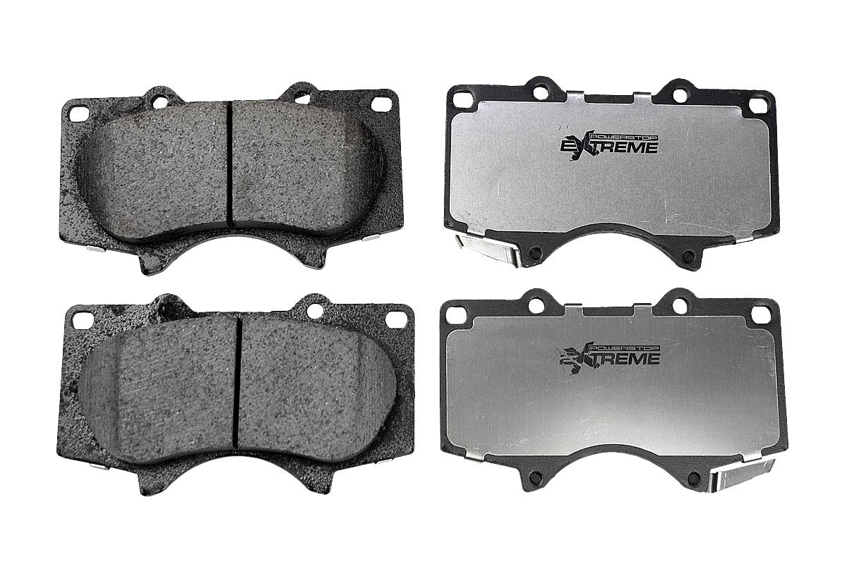 Передние керамические колодки Extreme Truck & Tow Z36 для Lexus GX 2009+, Toyota Hilux VII, VIII, Land Cruiser Prado 150