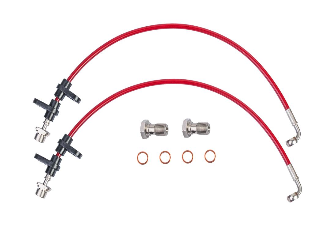 Тормозные армированные шланги HARDi задние Lexus RX 3/Lexus RX 4/ Toyota Highlander GSU40/45