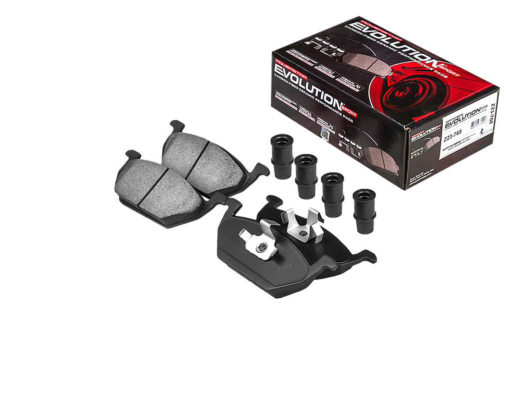 Передние керамические колодки Evolution Sport Z23 для Audi A1, A3, SEAT Leon, Skoda Fabia, Octavia, Yeti, Volkswagen Golf, Jetta, Polo, Scirocco