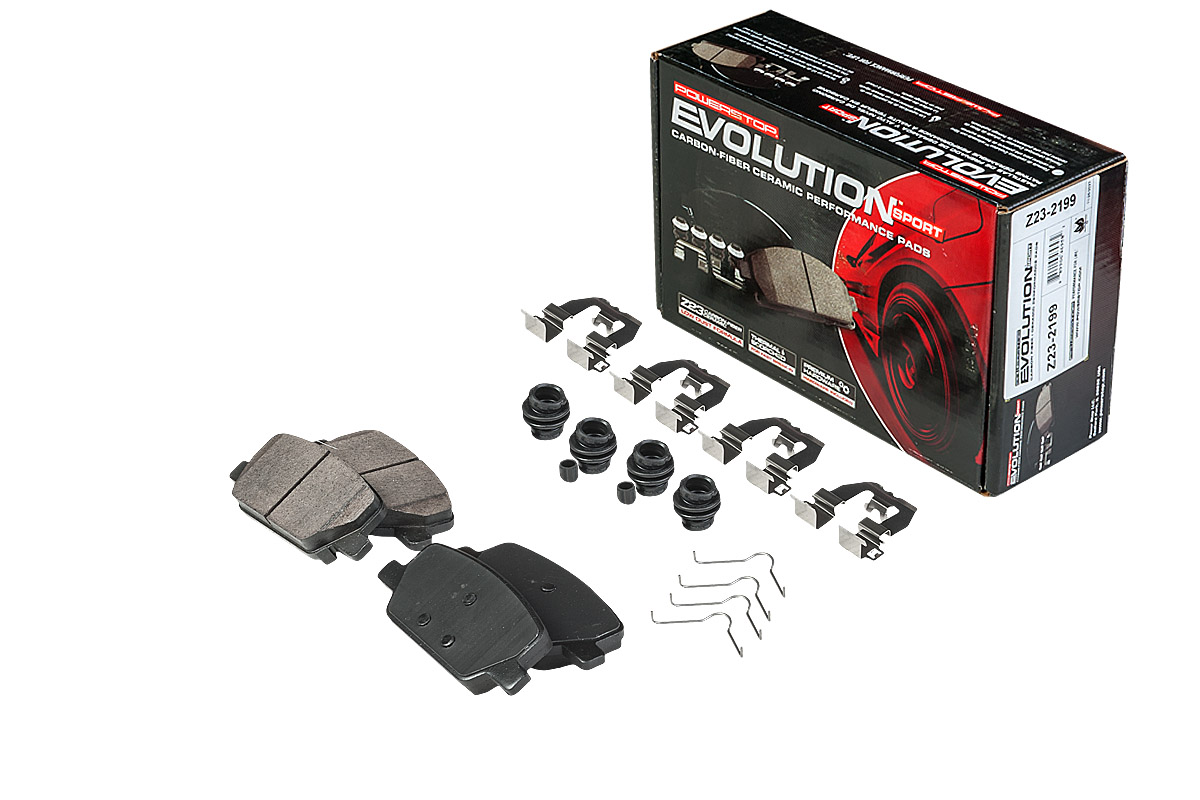 Задние керамические колодки Evolution Sport Z23 для Hyundai Palisade I, Santa Fe IV, Kia Telluride