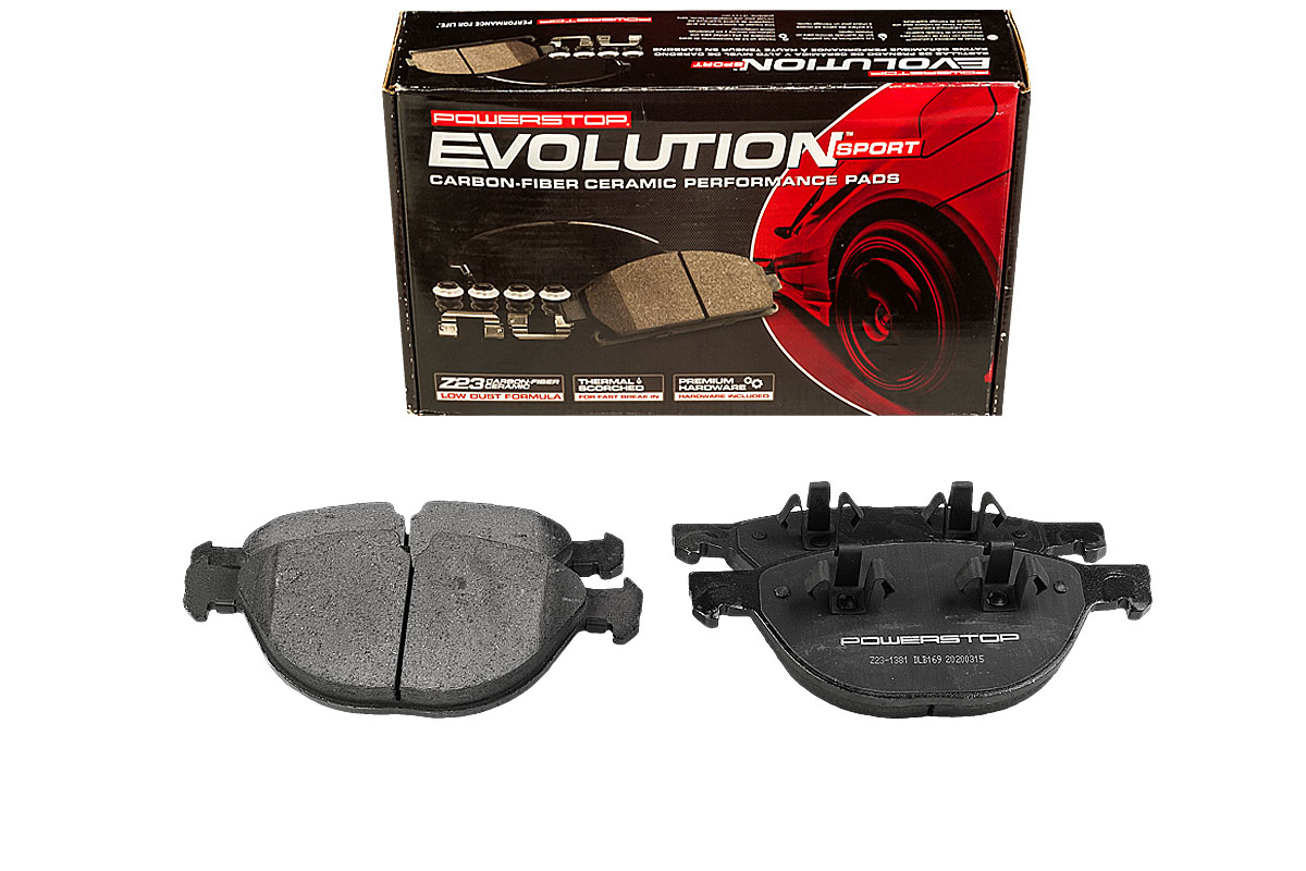 Передние керамические колодки Evolution Sport Z23 для BMW X5 (E70), X6 (E71/E72/F16)