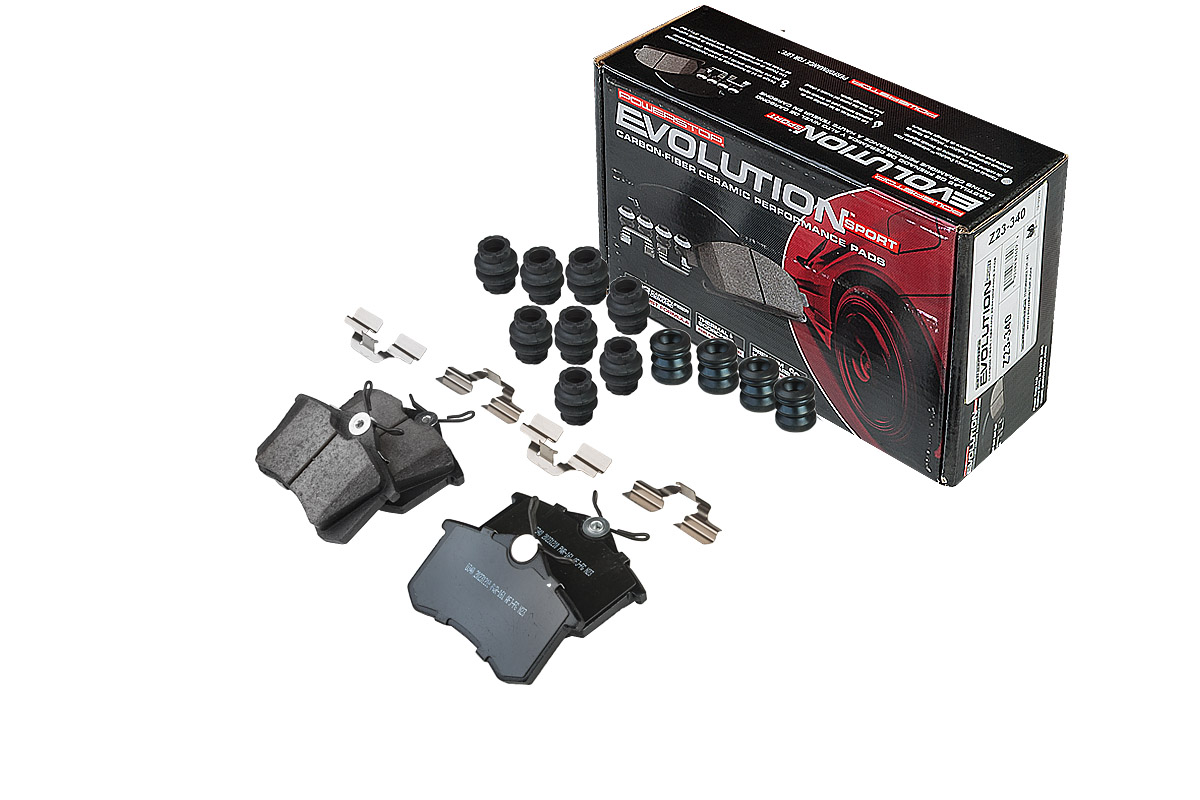 Задние керамические колодки Evolution Sport Z23 для Audi A3, A4, SEAT Leon, Skoda Octavia, Rapid, Roomster, Yeti, Volkswagen Golf, Jetta, Scirocco