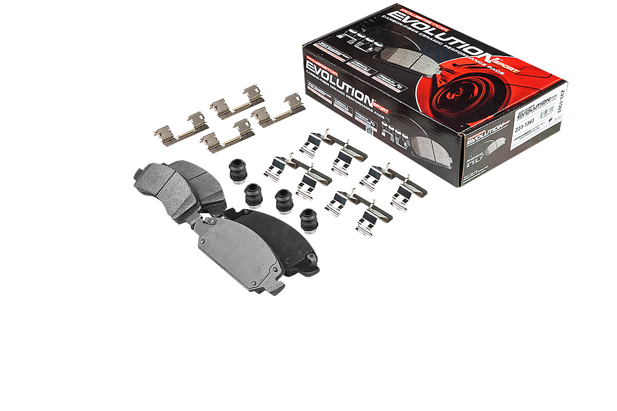 Передние керамические колодки Evolution Sport Z23 для Cadillac Escalade III, Chevrolet Impala IX, Tahoe IV