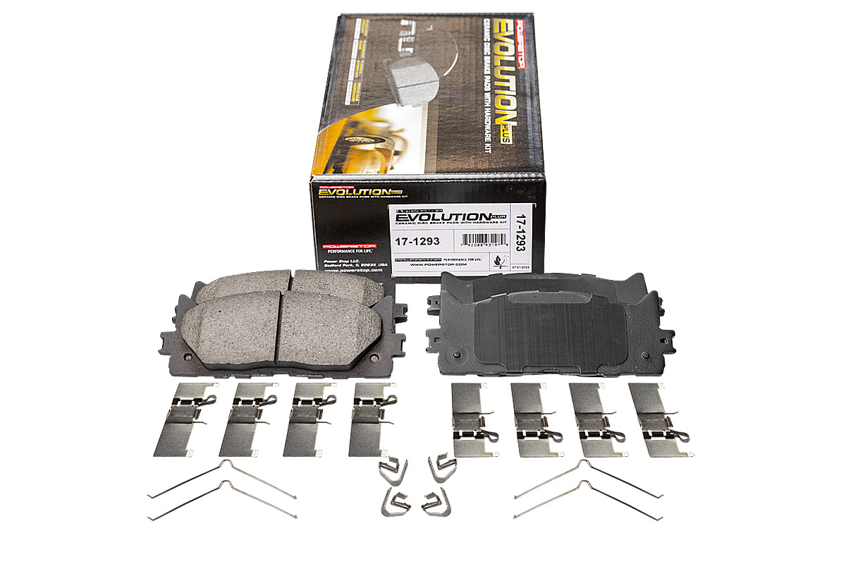Передние керамические колодки Evolution PLUS Z17 для Lexus ES V, VI, Toyota Camry  (XV50, XV70)