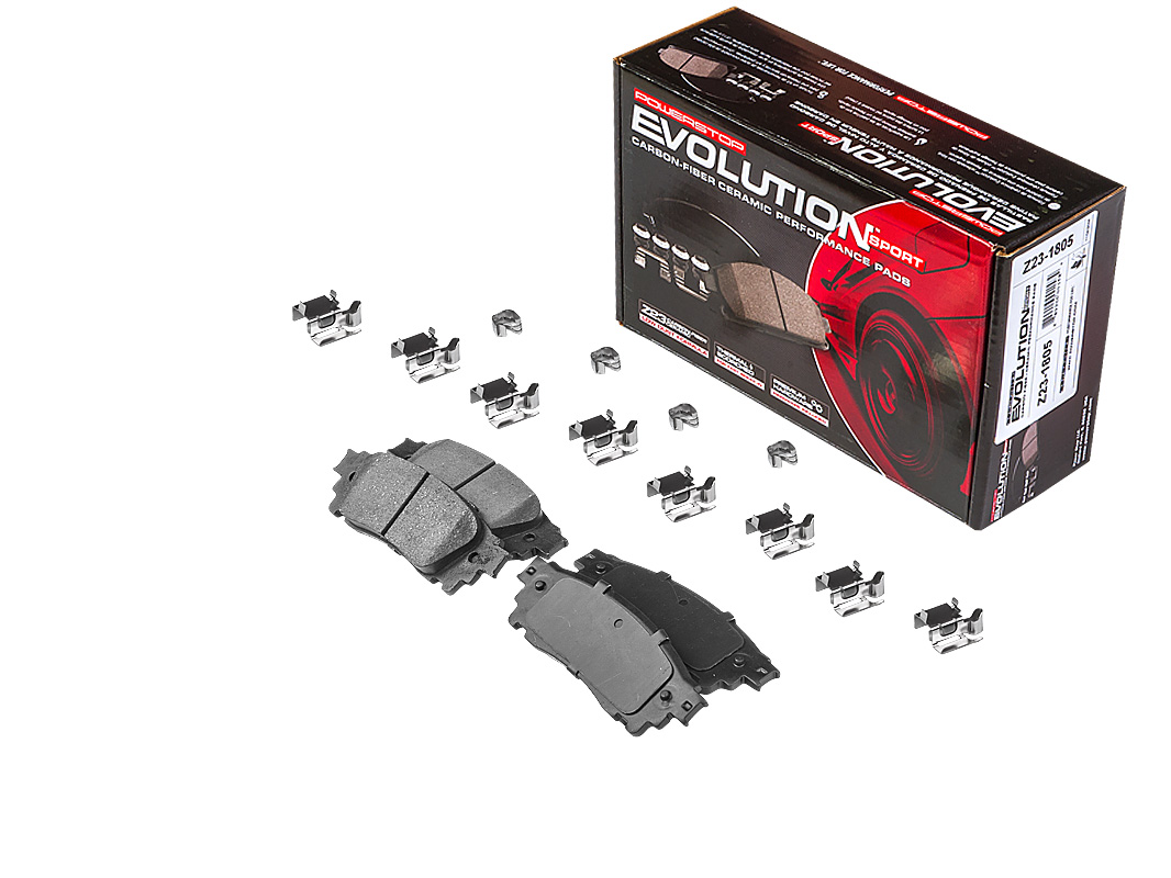 Задние керамические колодки Evolution Sport Z23 для Lexus LM, NX, Toyota Alphard 2015+