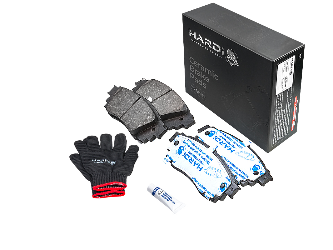 Задние керамические колодки Z17 by Powerstop для Lexus RX350 GGL26L