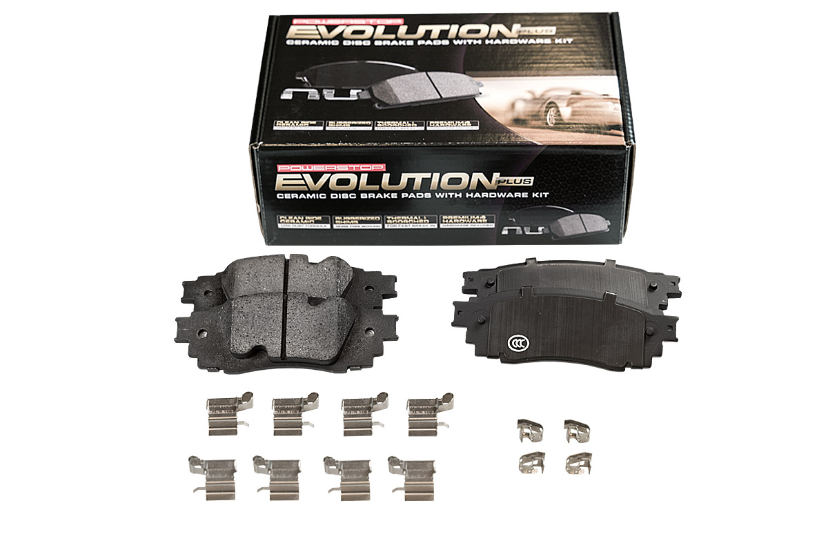 Задние керамические колодки Evolution PLUS Z17 для Lexus ES VII, RX IV, UX I, Toyota C-HR I, Camry (XV70), RAV4 (XA50)