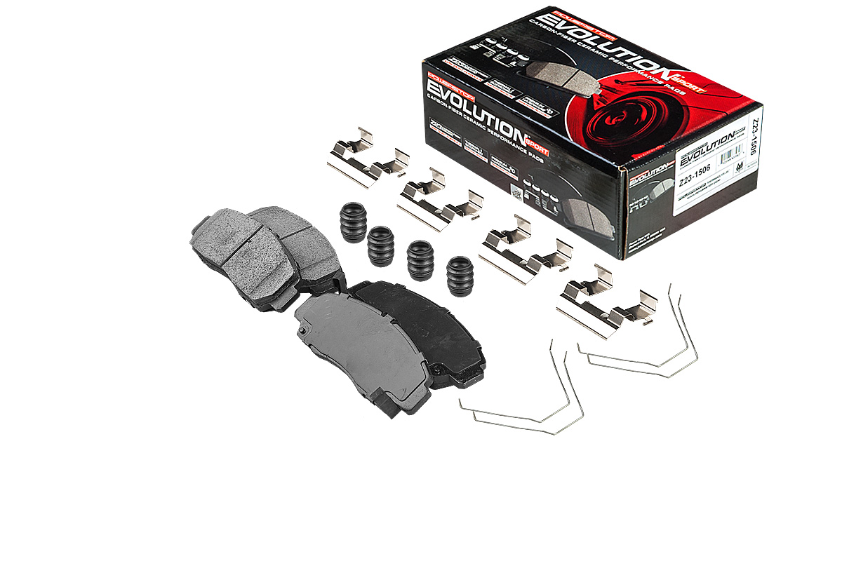 Передние керамические колодки Evolution Sport Z23 для Honda Accord, Civic, Odyssey