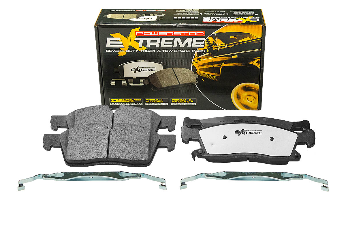 Передние керамические колодки Extreme Truck & Tow Z36 для Jeep Grand Cherokee IV