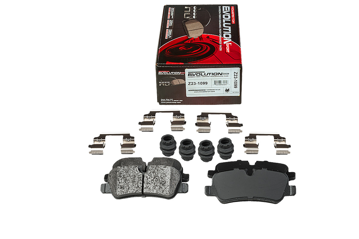 Задние керамические колодки Evolution Sport Z23 для Land Rover Discovery III, IV, Range Rover III, Range Rover Sport I