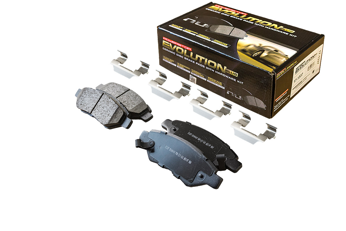 Задние керамические колодки Evolution PLUS Z17 для Cadillac CTS 2008+, SRX 2009+, Chevrolet Camaro 2009+