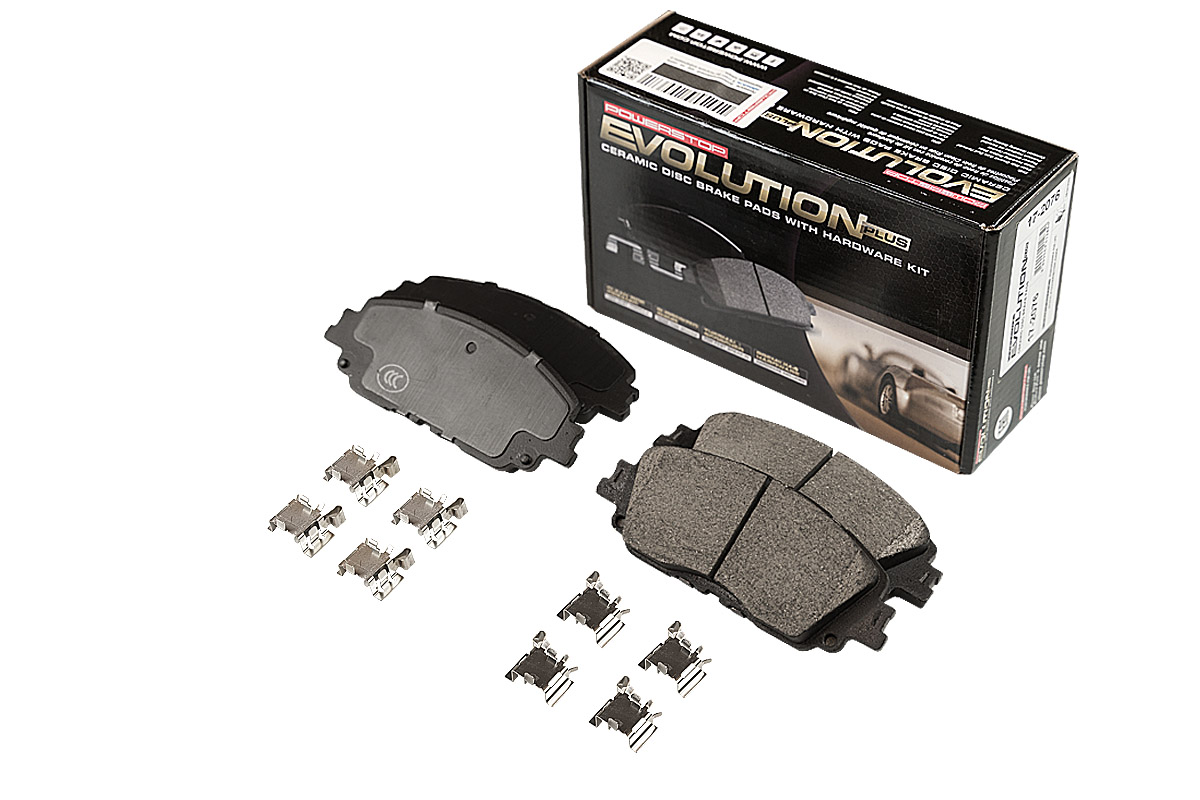 Передние керамические колодки Evolution PLUS Z17 для Lexus ES VII, UX I, Toyota C-HR I, Camry (XV70), RAV4 (XA50)