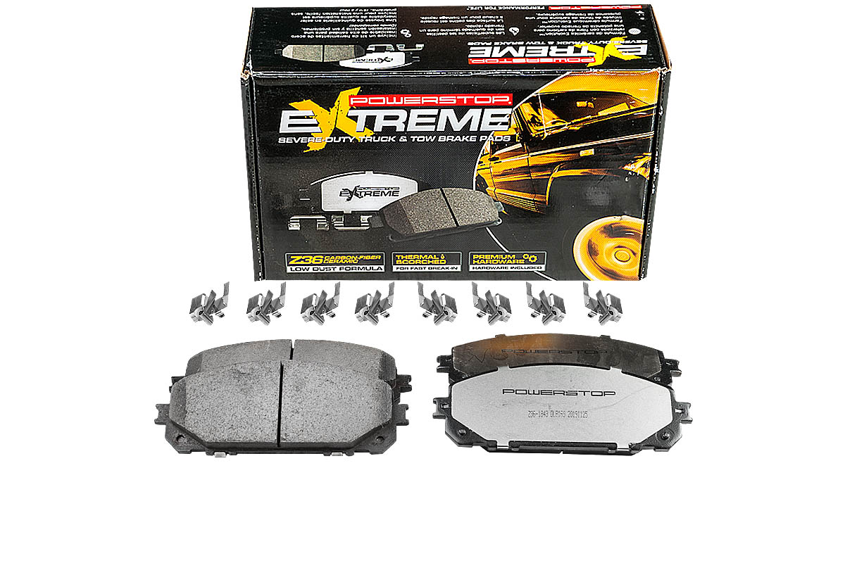 Передние керамические колодки Extreme Truck & Tow Z36 для Jeep CHEROKEE 4PJMD