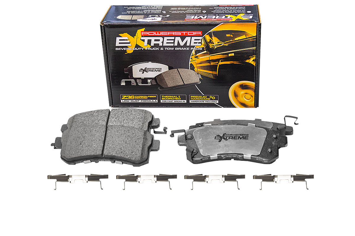 Задние керамические колодки Extreme Truck & Tow Z36