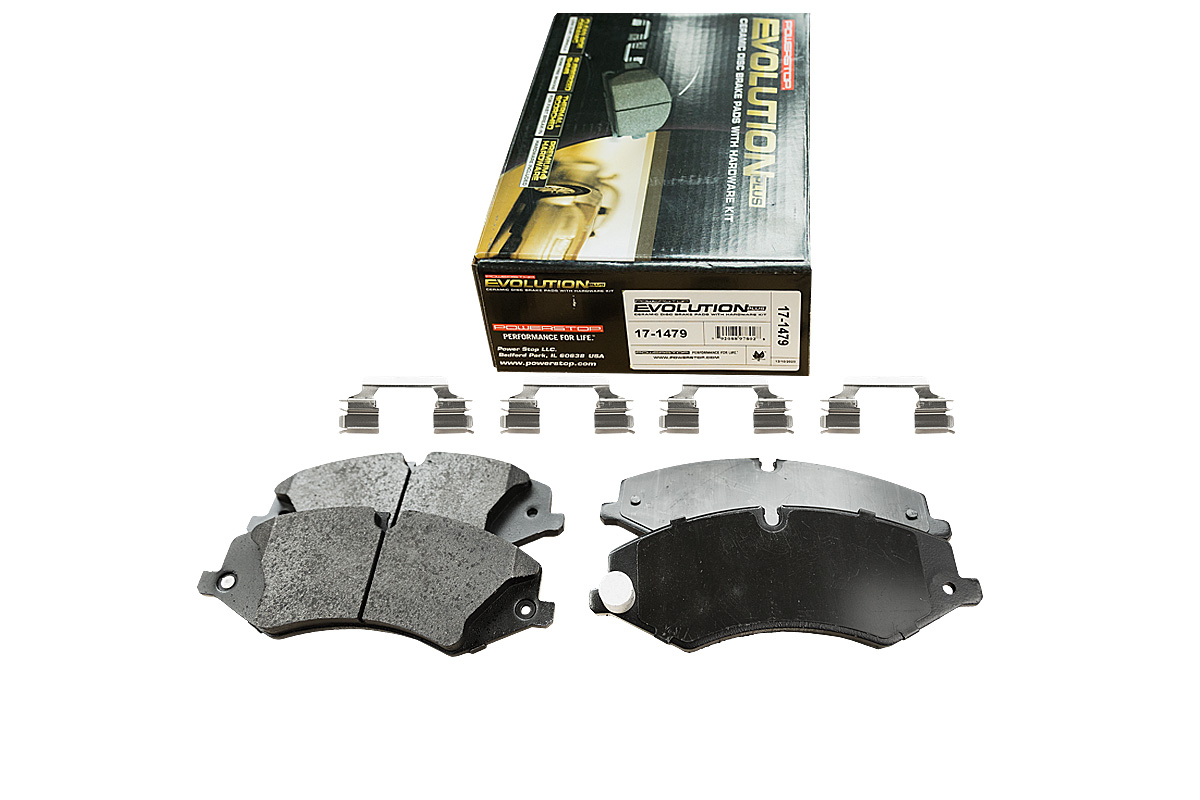 Передние керамические колодки Evolution PLUS Z17 для Land Rover Defender, Discovery, Discovery Sport, Range Rover, Range Rover Evoque, Range Rover Sport