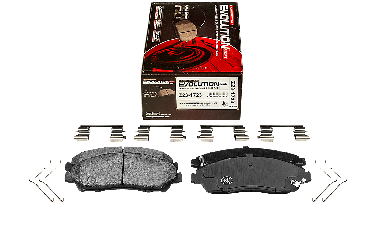 Передние керамические колодки Evolution Sport Z23 для Acura MDX, Honda Legend, Pilot