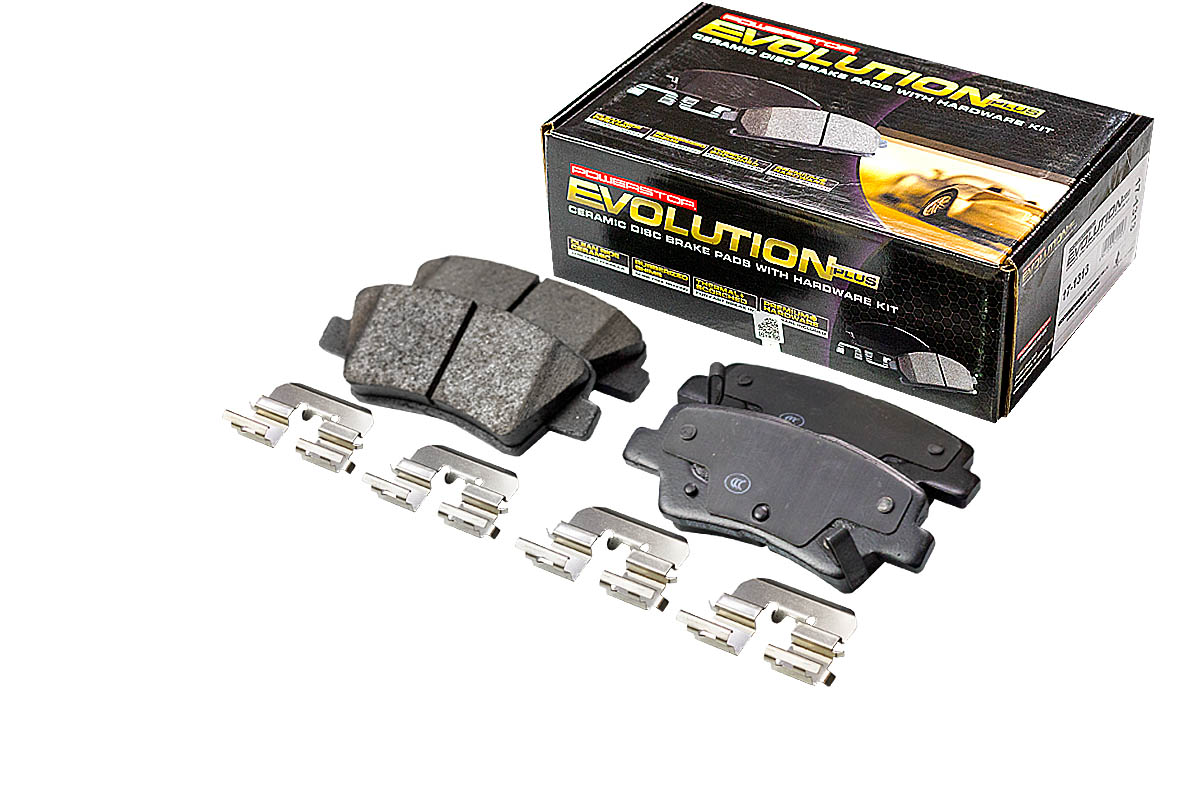 Задние керамические колодки Evolution PLUS Z17 для Changan CS35, Hyundai Elantra, i30, Sonata VII, Tucson III, Kia Ceed, Optima, Proceed, Rio, Sportage, Soul