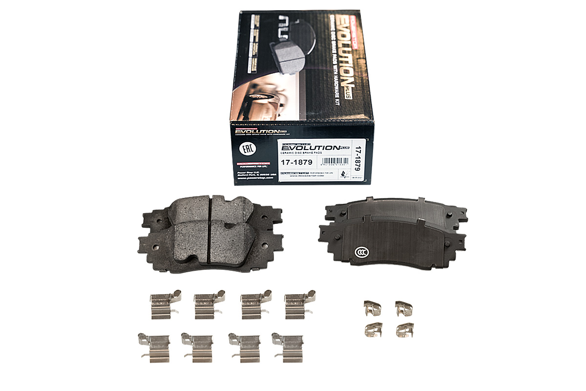 Задние керамические колодки Evolution PLUS Z17 для Lexus ES VII, RX IV, UX I, Toyota C-HR I, Camry (XV70), RAV4 (XA50)