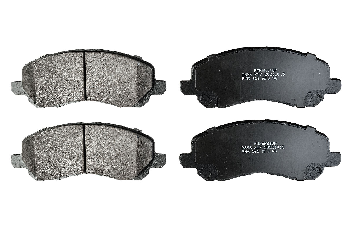 Передние керамические колодки Evolution PLUS Z17 для Citroen C3 Aircross, C4 Aircross, Dodge Caliber, Jeep Compass, Patriot, Mitsubishi ASX, Eclipse, Lancer, Outlander, Peugeot 4008