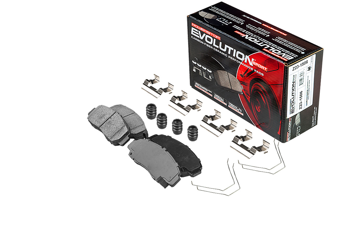 Передние керамические колодки Evolution Sport Z23 для Honda Accord, Civic, Odyssey