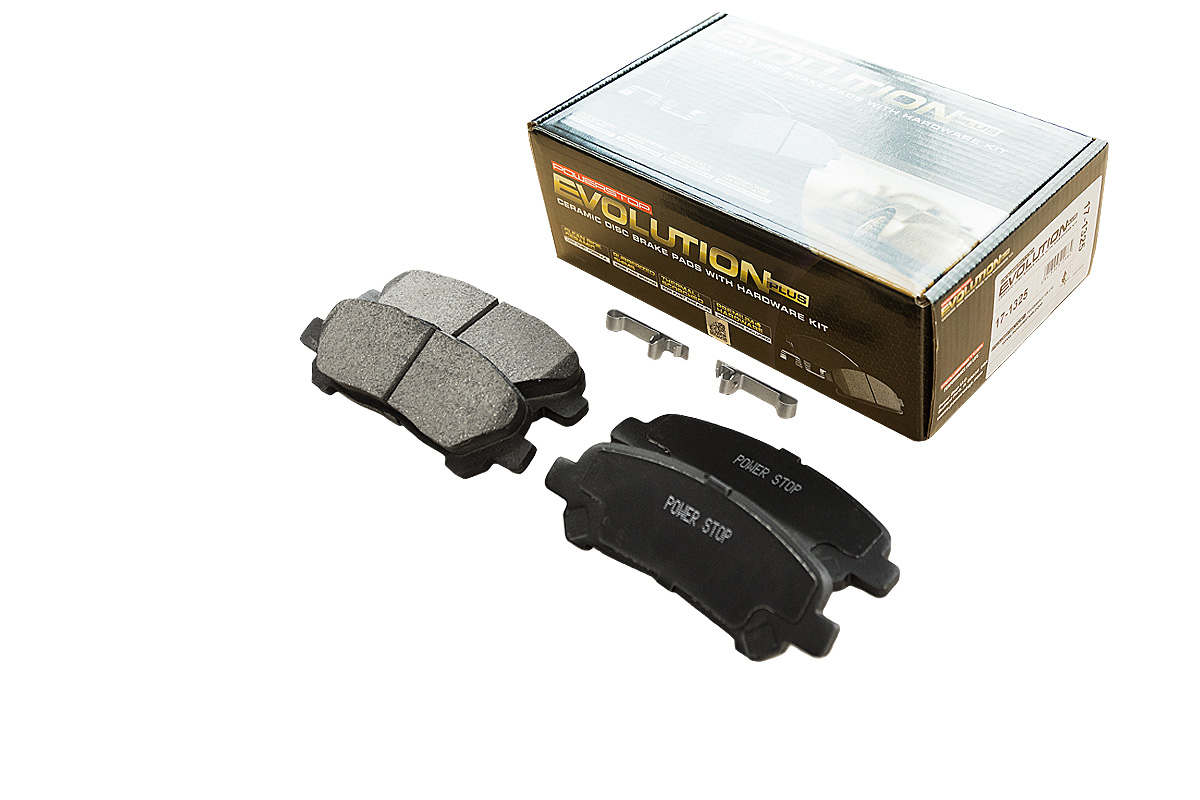 Задние керамические колодки Evolution PLUS Z17 для Toyota Highlander (U40)