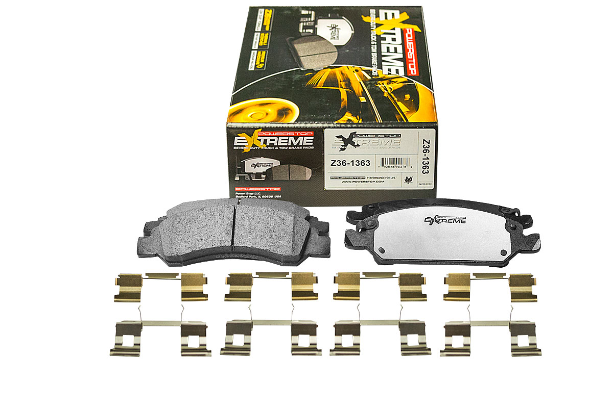 Передние керамические колодки Extreme Truck & Tow Z36 для Chevrolet Tahoe III/IV, Cadillac Escalade III/IV