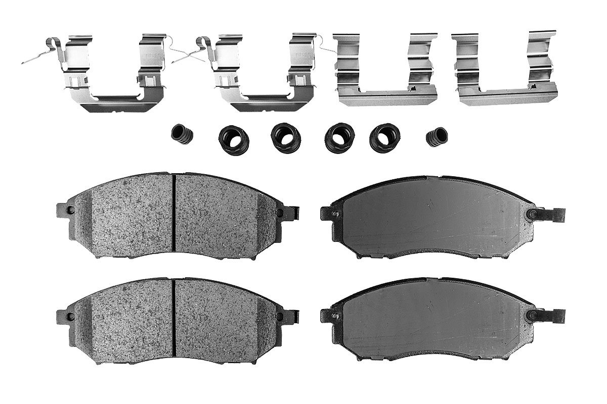 Передние керамические колодки Evolution Sport Z23 для Infiniti EX, FX, Q70, QX50, QX70, Nissan Murano, Pathfinder, Qashqai, Skyline, Skyline Crossover
