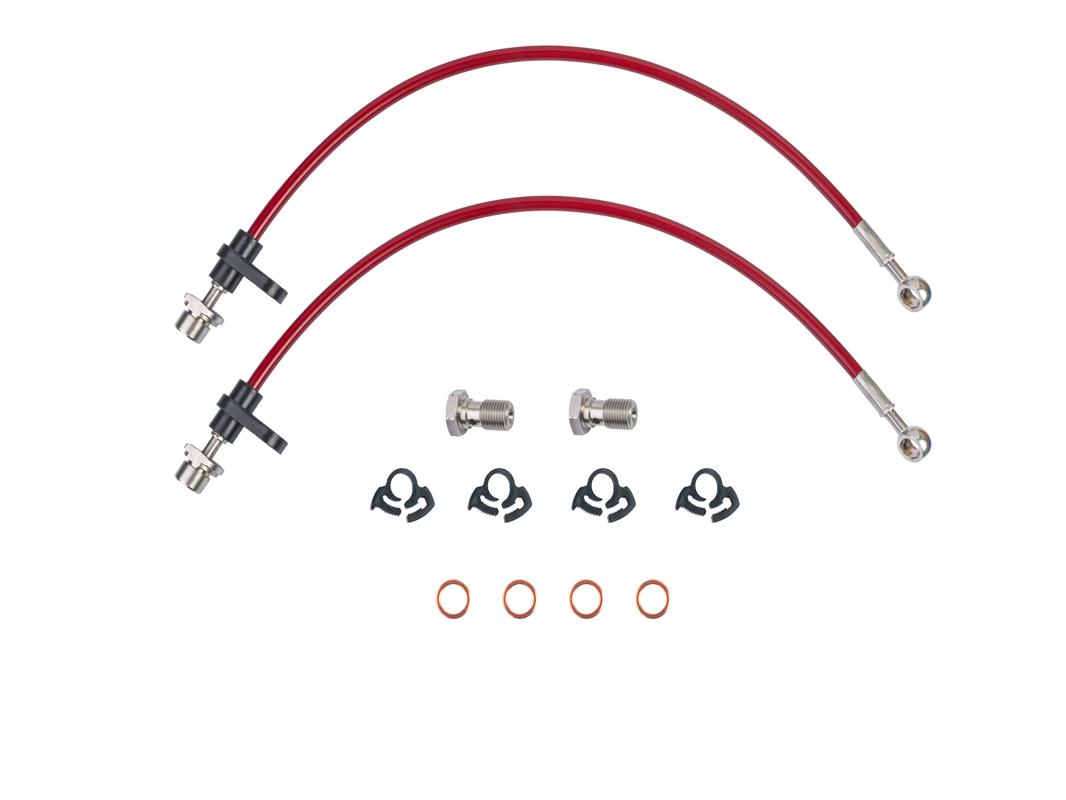 Тормозные армированные шланги HARDi передние Lexus RX 3/Lexus RX 4/ Toyota Highlander GSU40/45