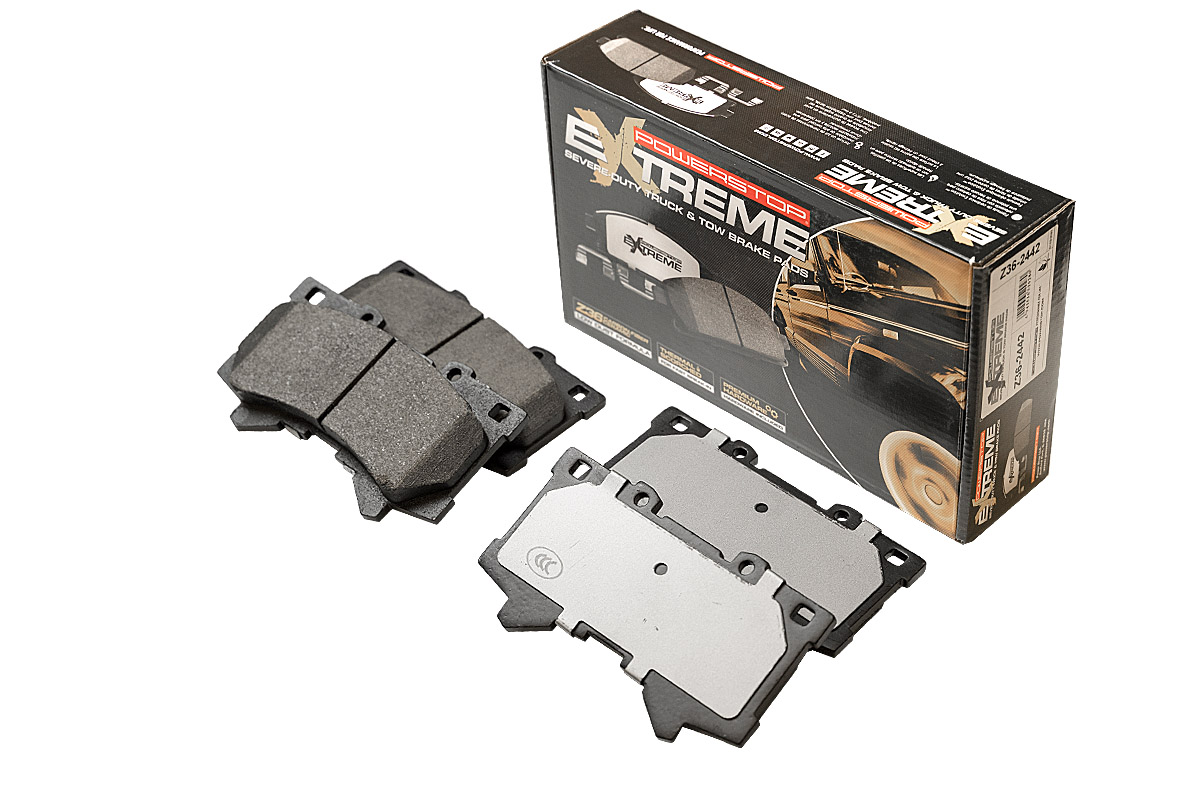 Передние керамические колодки Extreme Truck & Tow Z36 для Lexus LX IV, Toyota Land Cruiser 300