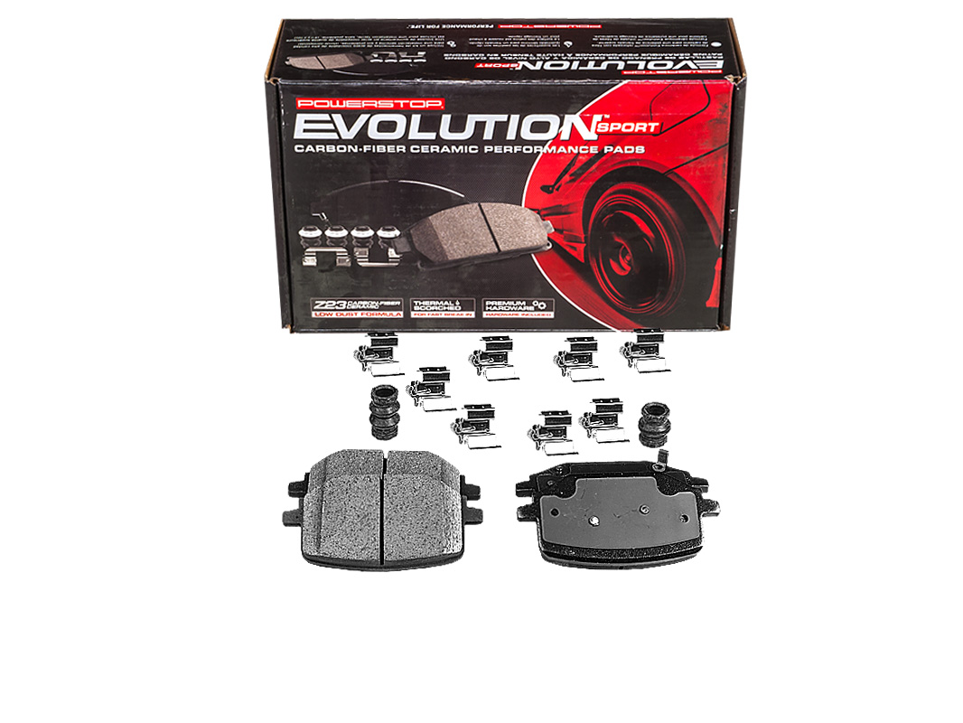 Задние керамические колодки Evolution Sport Z23 для Ford Explorer 2019+, Mustang 2023+