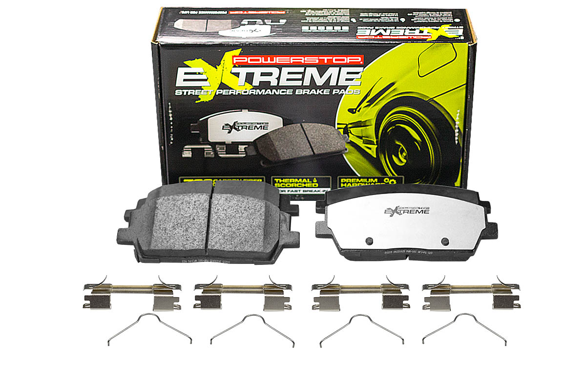 Передние керамические колодки Extreme Street Performance Z26 для Hyundai Palisade I, Santa Fe IV, Kia Sorento III