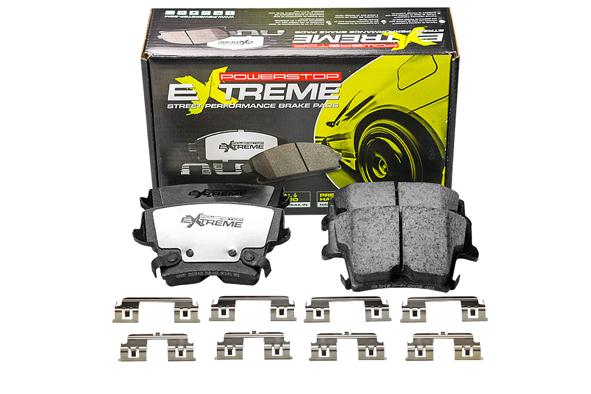 Задние керамические колодки Extreme Street Performance Z26 для Chrysler 300C, Dodge Challenger III, Charger 2005+