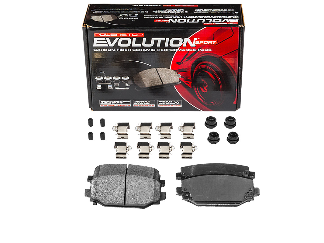Задние керамические колодки Evolution Sport Z23 для Jeep Grand Cherokee