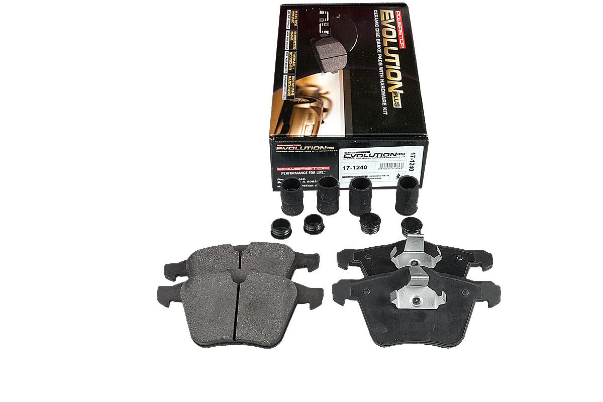 Передние керамические колодки Evolution PLUS Z17 для Jaguar XF, XJ, XK, Volvo S60, V60, V70, XC70