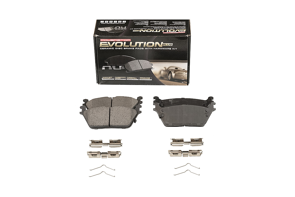 Задние керамические колодки Evolution PLUS Z17 для Dodge RAM 1500