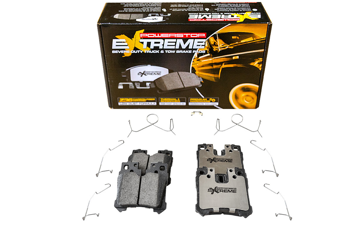 Задние керамические колодки Extreme Truck & Tow Z36 для Lexus LS
