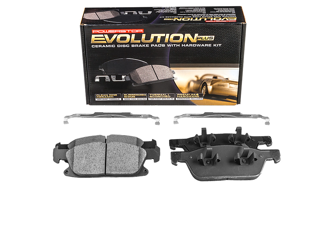 Передние керамические колодки Evolution PLUS Z17 для Aito M7, Changan CS95, Ford Edge II, Focus IV, Galaxy III, Kuga III, S-MAX II