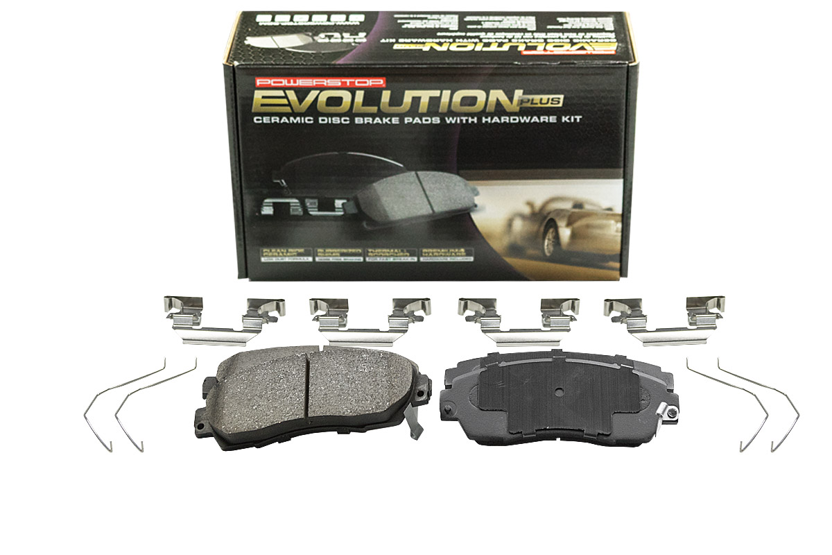 Передние керамические колодки Evolution PLUS Z17 для Haval F7, Honda Crosstour, CR-V III, IV, V, Odyssey IV, V