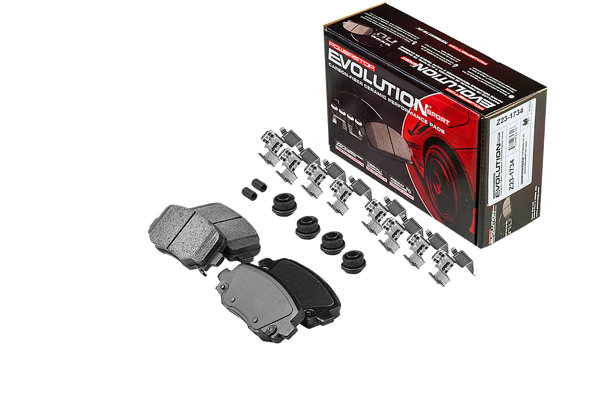 Задние керамические колодки Evolution Sport Z23 для Jeep Cherokee V, Compass II